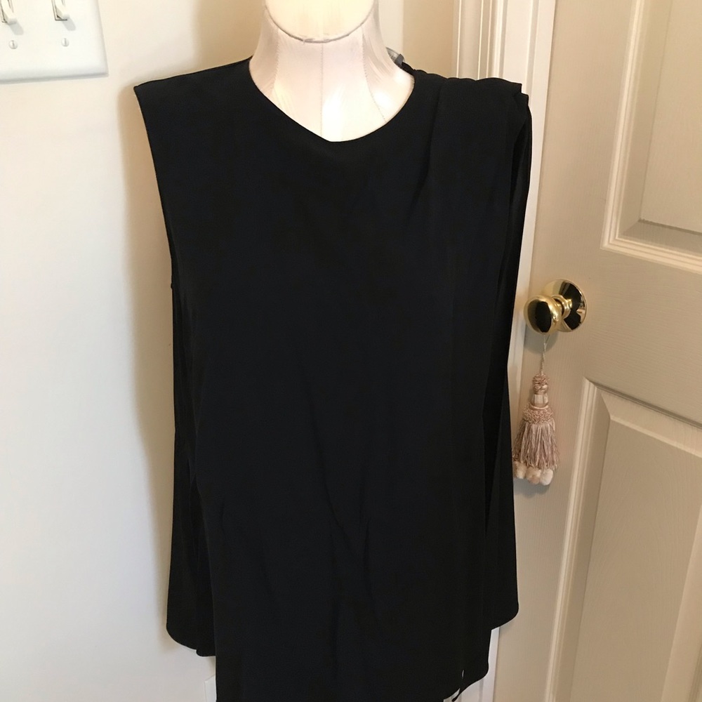 Alexander McQueen tunic top nwt 42/us6 $1990 black